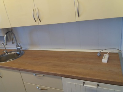 Замена кухонной столешницы в офисе - вид 7 миниатюра